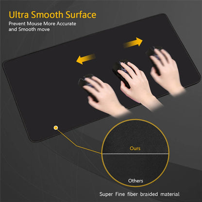 Mousepad Laptop Anime Mouse Pad Office Accessories PC Keyboard Pad Rubber Cup Mat Soft Mouse Mat Large Overwatch Sombra Desk Mat