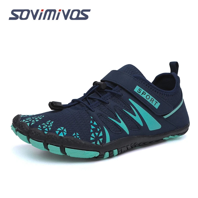 Men's Trail Running Shoes, Lightweight Athletic Zero Drop Barefoot Shoes Non Slip Outdoor Walking Minimalist Shoes for Women
