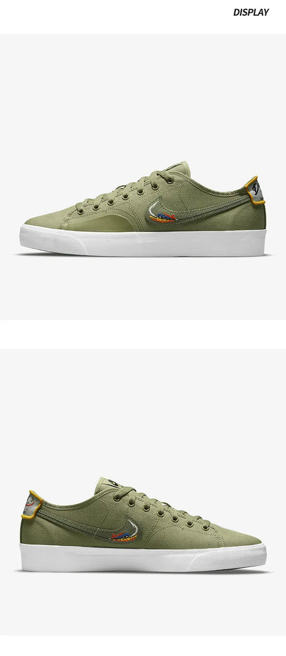 Nike Genuine SB Blazer Court Unisex Low-Top Canvas Shoes CZ5605-300