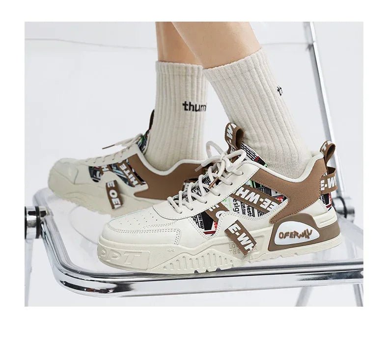 Skateboard Moški čevlji Poletni superge Usnjeni Casual Moda Na prostem Tek Šport Pohodništvo Tenis Platforma Oblikovalec Luksuzni