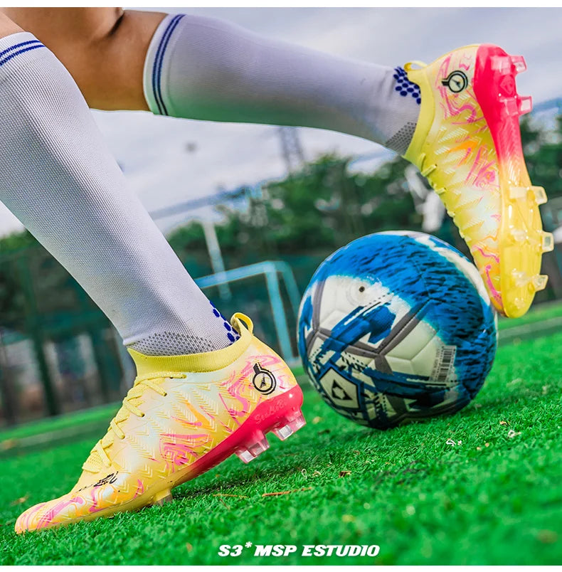 Professional Soccer Sneakers for Men Women High Quality Fashion Men's Football Cleats Large Size 46 Futsal Shoes Man Trainers