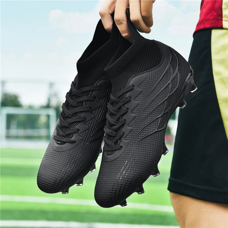 2026 Superfly FG Football Boots Outdoor Soccer Cleats Black Shoes Soft Sport Professional Shoes Breathable Comfortable Boots Plus