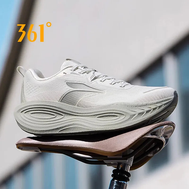 361 Degrees PopBlaze 5 Chaussures de course pour homme - Nouvelles semelles épaisses amortissantes, respirantes et antidérapantes - Baskets de jogging d'extérieur pour homme 672532212
