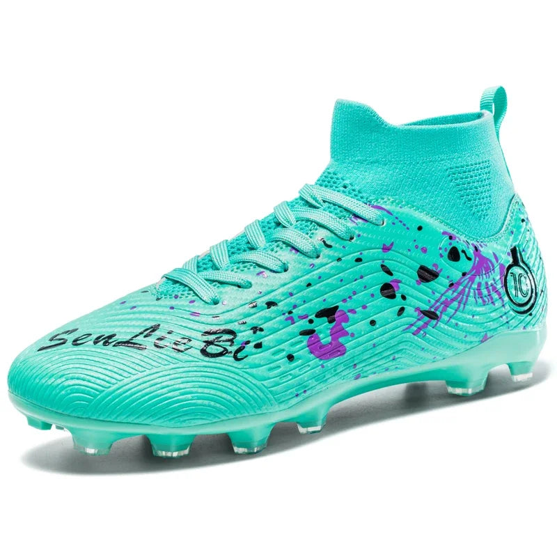 Chaussures de football anti-ald pour hommes, baskets de football respirantes, chaussures de football en plein air, basses, coordonnantes, TF, FG