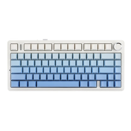 The New Hot-Selling EPOMAKER x AULA F75 75% ANSI Hot-Swappable Washer Bluetooth 5.0/2.4G Wireless/wired Mechanical Keyboard PBT