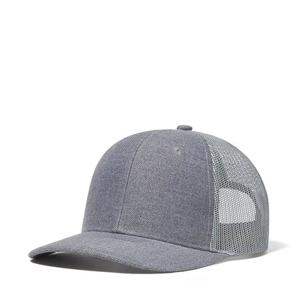 High Quality Mesh Baseball Cap Women Men Summer Cotton Breathable Sunhat Unisex Adjustable Snapback Trucker Hats Male Female