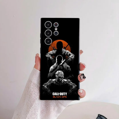 C-COD Call Of D-Duty Phone Case For Samsung Galaxy S25 S24 S22 S23 Ultra S21 S20 Plus 5G Frosted Non-Slip Full Cover Soft Case