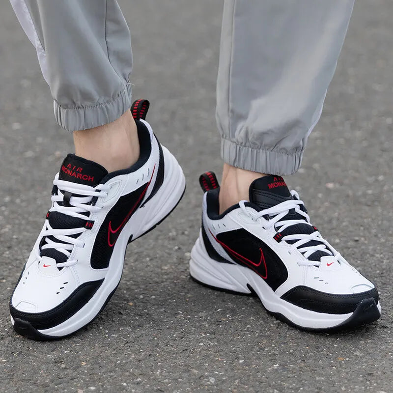 Nike Air Cushion Design Outdoor Unisex Dad Shoes New Lightweight Comfortable Everyday Thick-Soled Dad Shoes M2K Tekno Versatile Retro Style Dad Shoes Trendy Must-Have 415445-101