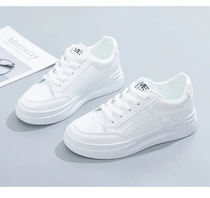 Women's Sneakers Fashion 2025 New Trainers Comfortable Casual Lace-Up Sneakers for Women Tenis Feminino