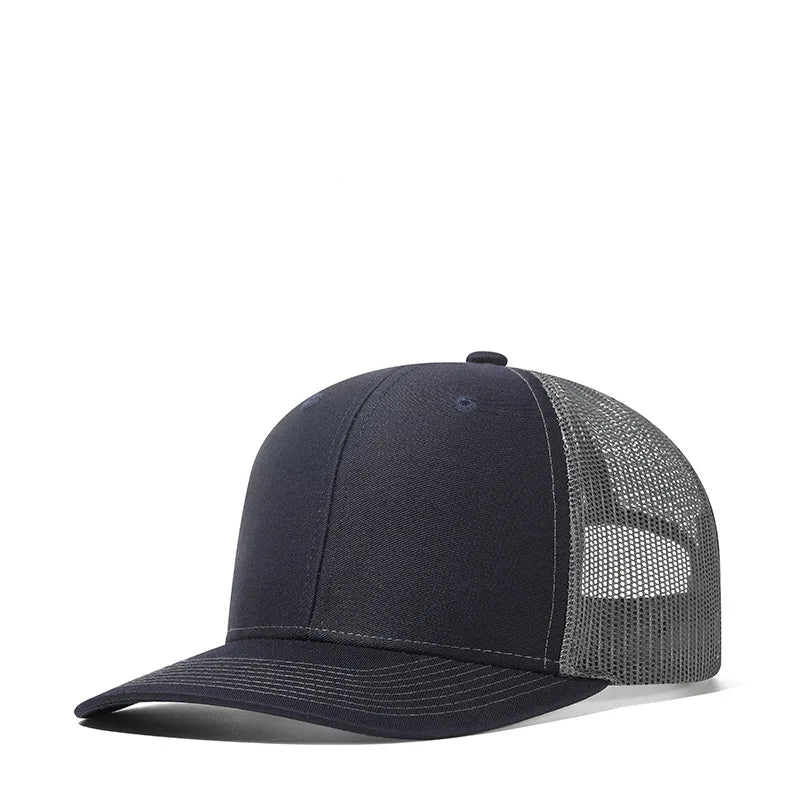 High Quality Mesh Baseball Cap Women Men Summer Cotton Breathable Sunhat Unisex Adjustable Snapback Trucker Hats Male Female