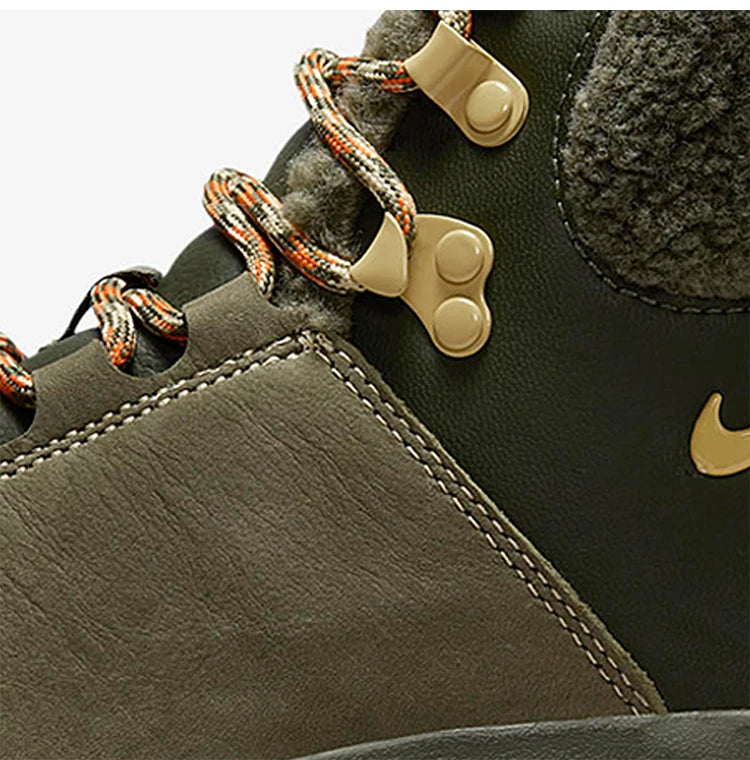 Nike – Pantofi de iarnă autentici, noi, de damă, din fleece, calzi, pentru timp liber FD0211-300