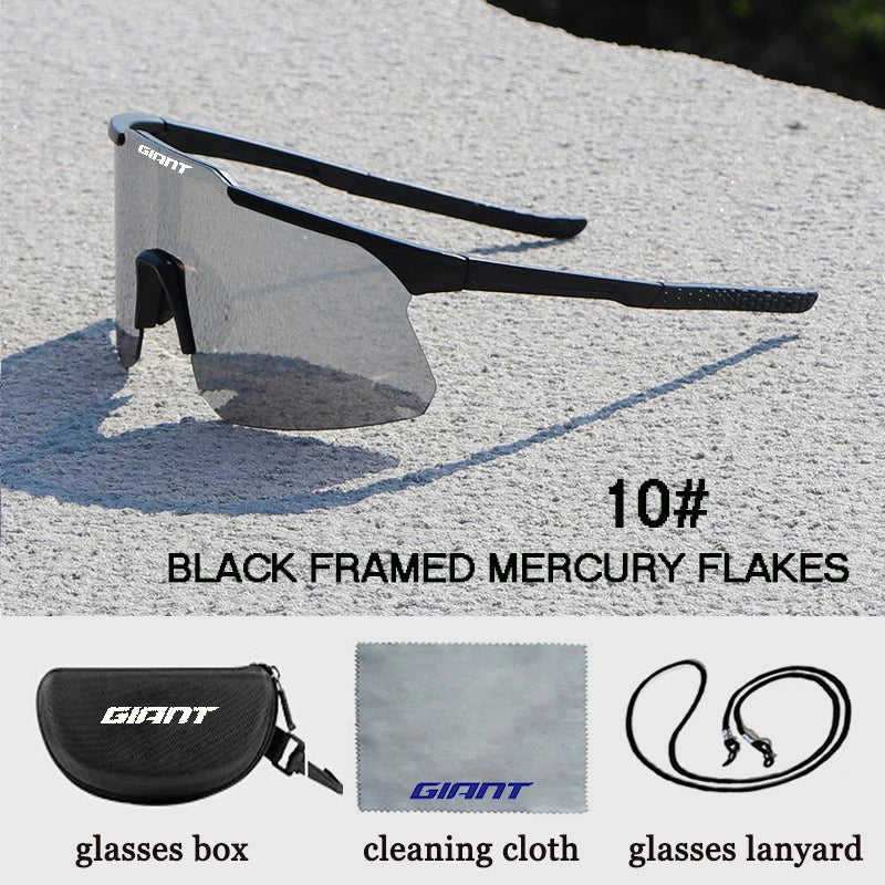 giant cycling sunglasses MTB Road Bicycle men and women Outdoor Lenses With case skiing goggles
