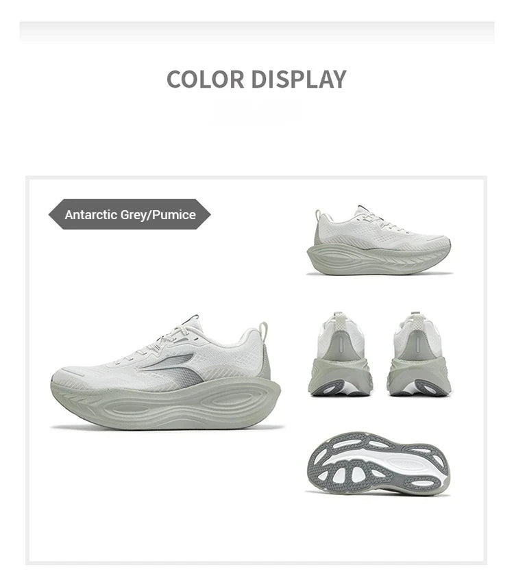 361 Degrees PopBlaze 5 Chaussures de course pour homme - Nouvelles semelles épaisses amortissantes, respirantes et antidérapantes - Baskets de jogging d'extérieur pour homme 672532212