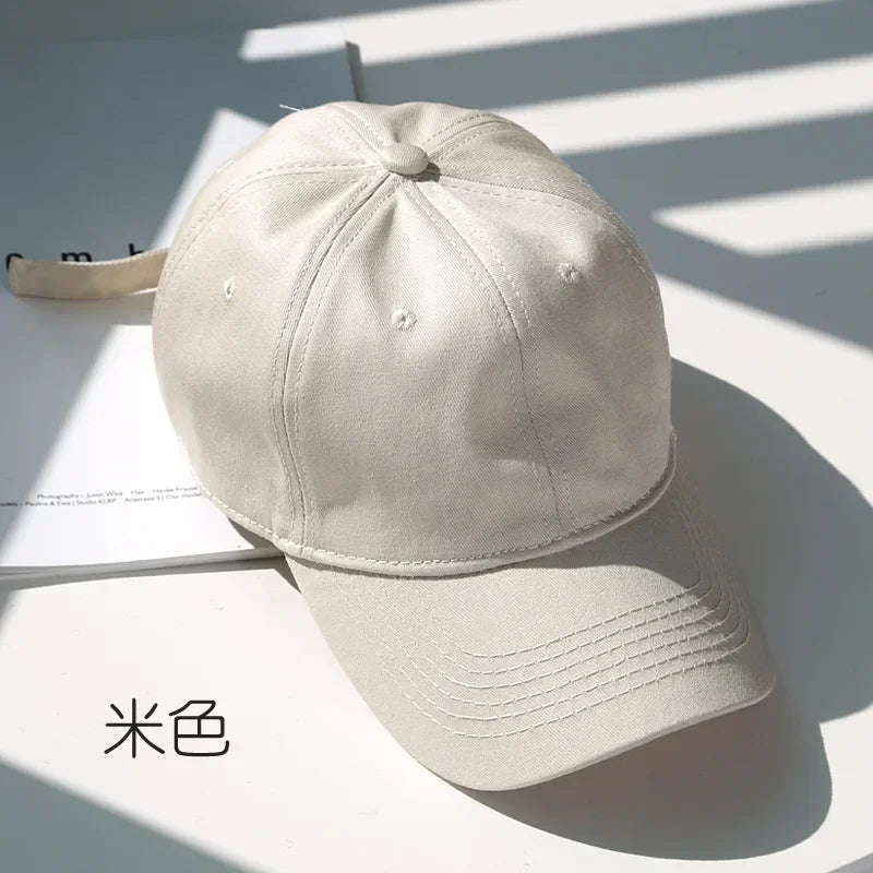 Wholesale Men Women Soft Top Baseball Cap With Custom Logo Unisex Adjustable Dad Hat Shade Hip Hop Summer Sunshade Hat Sport Hat