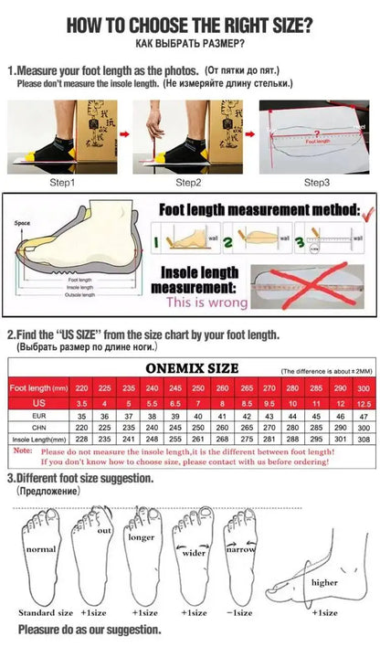 ONEMIX 2026 Lightweight Dad Damping Sneakers Men Cushioning Running Sports Casual Shoes For Women Soft And Elastic 25216