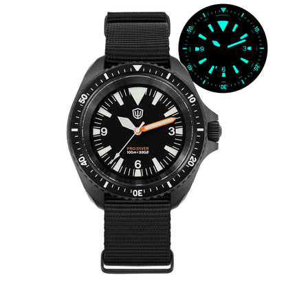 Watchdives WD1980 V3 Luxury Watch VH31 Sweep Seconds Quartz Movement AR Coating Sapphire Glass 10Bar Waterproof Men's Watches