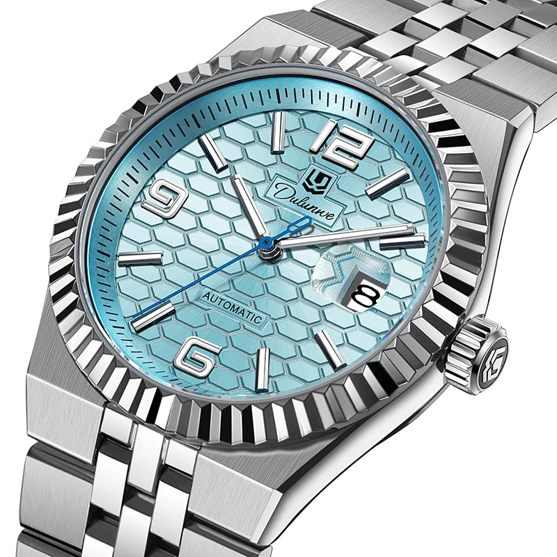 Luxury Automatic Mechanical Men's Watch Date Stainless Steel Man Watch Waterproof Luminous Business Watches For Men Reloj