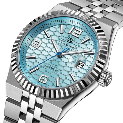 Luxury Automatic Mechanical Men's Watch Date Stainless Steel Man Watch Waterproof Luminous Business Watches For Men Reloj