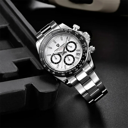 Neue PAGANI DESIGN PD1644 Luxus-Quarzuhr für Herren mit automatischem Datum, sportliche Armbanduhr, 100m wasserdicht, Chronograph, Herrengeschenk