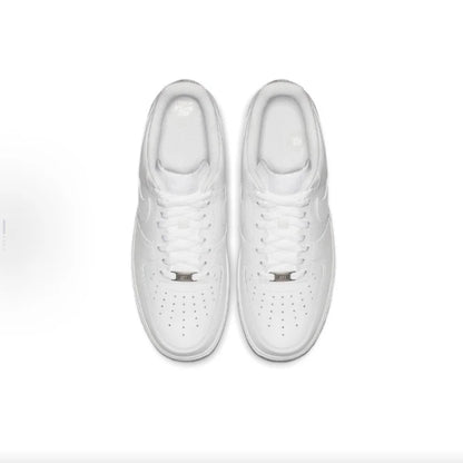 Nike Air Force 1 AF1 All-White Scarpe da skate casual unisex a tomaia bassa CW2288-111