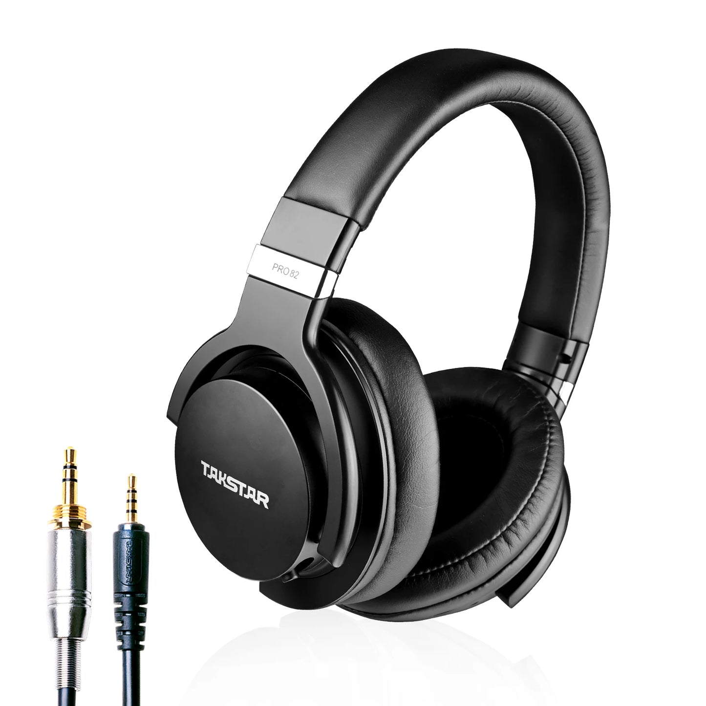 Takstar PRO82 Cuffie Monitor Professionali – Headset da Studio Cablato HiFi Stereo per Registrazione, Gaming e Suono di Precisione con Bassi Regolabili