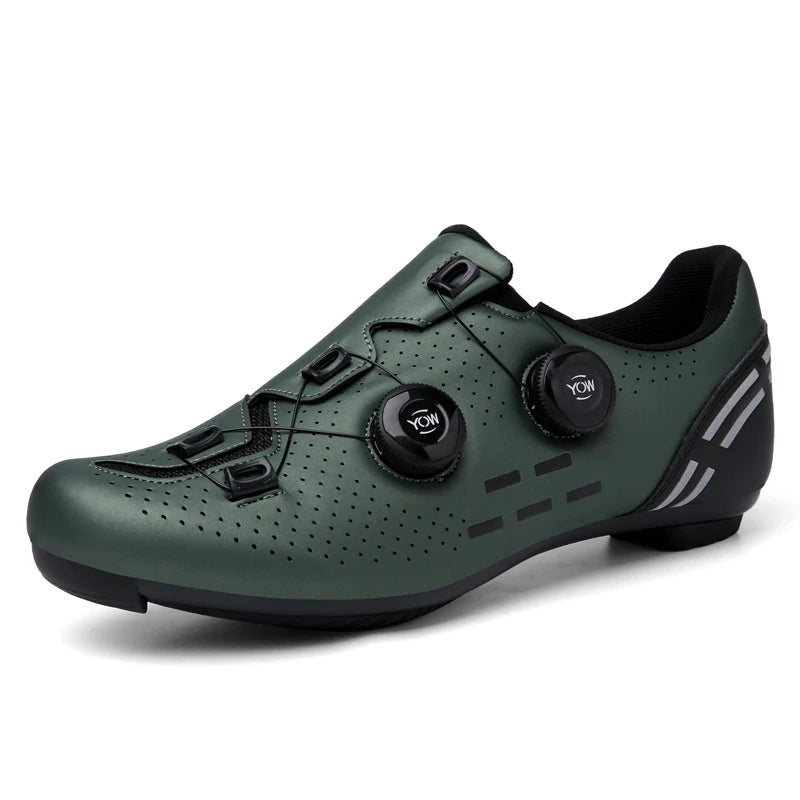 Men’s Professional MTB and SPD Cycling Shoes Mountain Racing Shoes Women’s Mountain Racing SPD Road Cycling Shoes