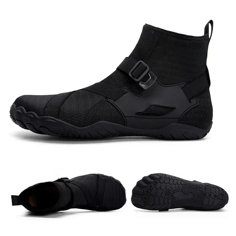 Outdoor Sport Hiking Wading Sneakers Unisex Swimming Water Shoes High Top Barefoot Beach Aqua Shoes Fitness Diving Surf Sandals