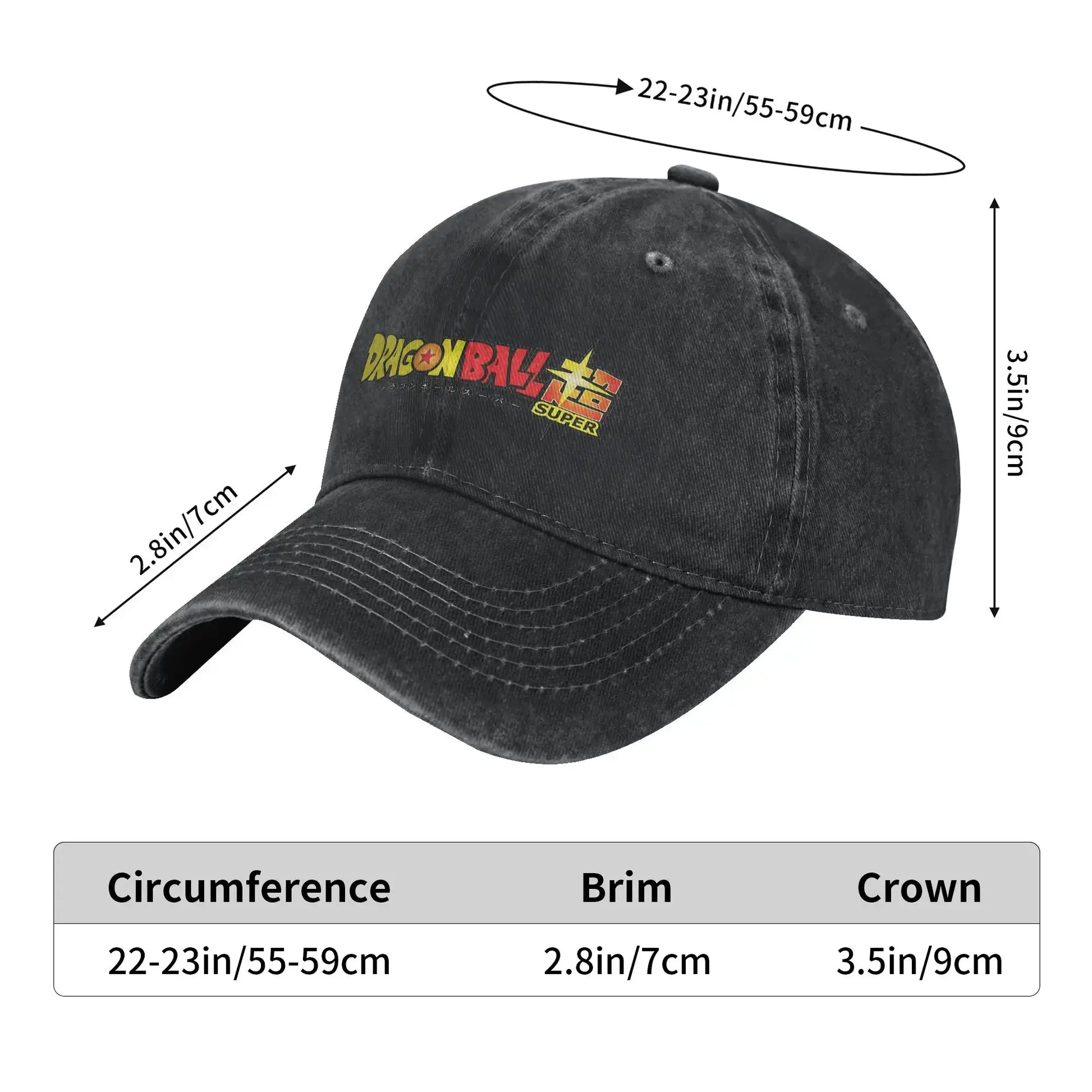 Dragon Ball Z Baseball Caps Classic Distressed Washed Headwear Men Women Outdoor Workouts Unstructured Soft Hats Cap, Produit gaming premium Fraquane