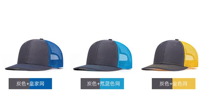 High Quality Mesh Baseball Cap Women Men Summer Cotton Breathable Sunhat Unisex Adjustable Snapback Trucker Hats Male Female