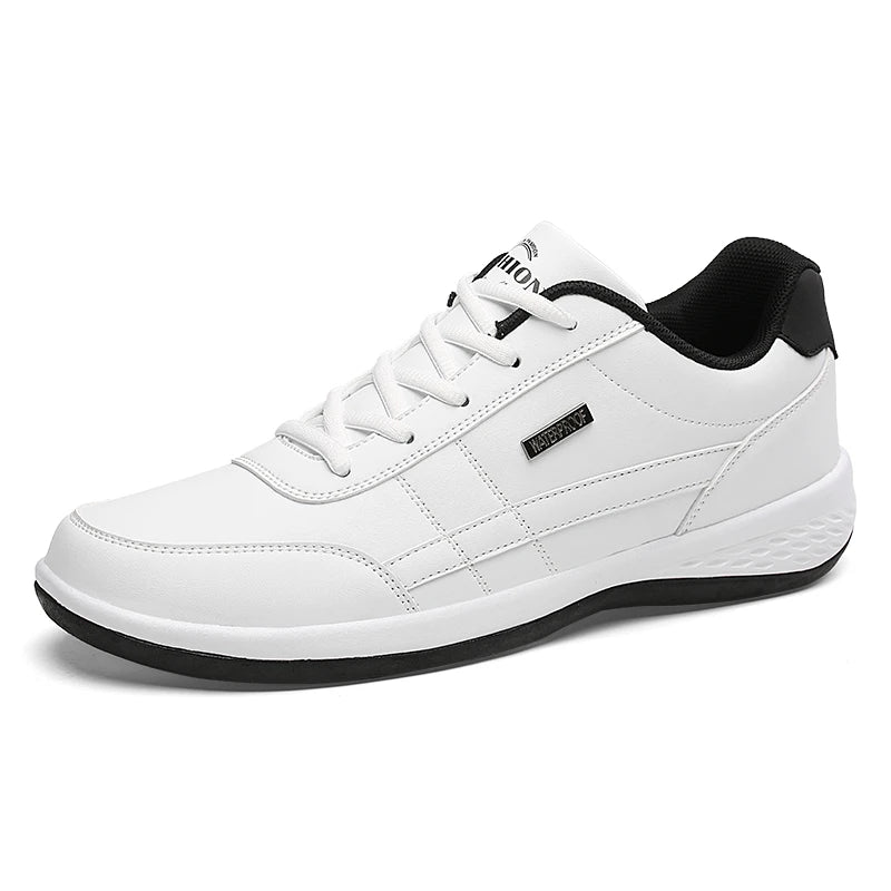 Pantofi de mers pe jos impermeabili pentru bărbați „Four Seasons”, pantofi sport casual din piele pentru bărbați, pantofi de camping antiderapanti, pantofi de tenis pentru bărbați
