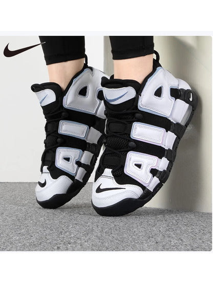 Nike Air Uptempo Scottie Pippen Men's and Women's Low-Top Air Cushion Casual Basketball Sneakers DQ6200-001