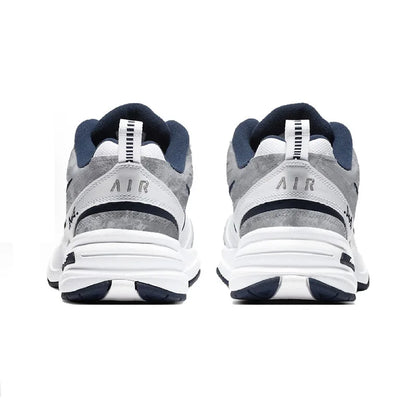 Personalizované tenisky Nike Air Monarch 4 „Misty Night Blue Star“ – klasické retro pánské běžecké boty