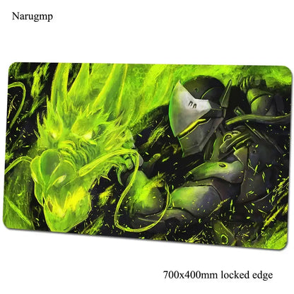 Podloga za miš Overwatch 700x400x3mm, gaming podloga za miš, anime stil, za ured i prijenosno računalo, podloga za stol, poklon za dječaka, podloga za PC gamere