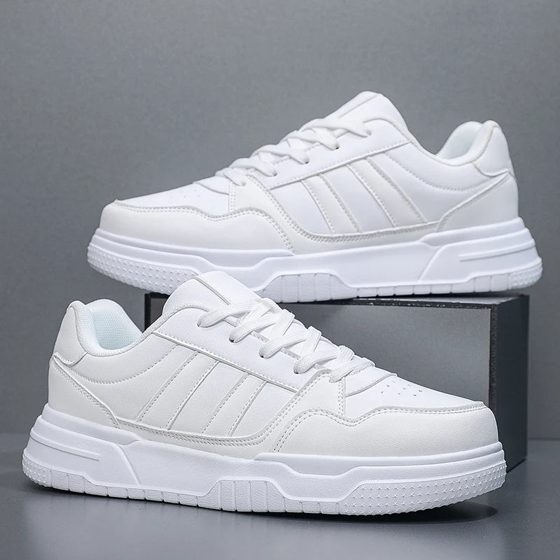 Plus Big Size 50 51 52 Leren herensneakers Casual sportschoenen Platte skateboardschoenen voor dropshipping