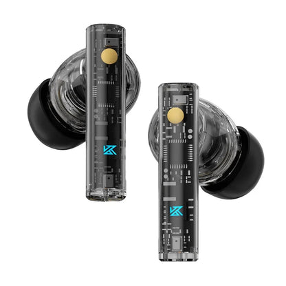 KZ Carol Pro TWS Bluetooth 5.4 Earphone 6 MIC Active Noise Canceling True Wireless In-Ear Earbuds HiFi Game Music Headphone