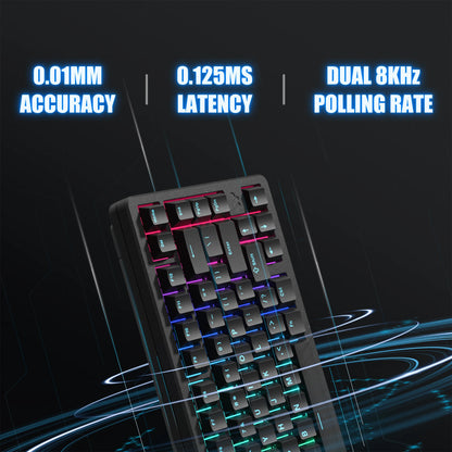 Womier SK75 TMR 75% Wireless Magnetic Keyboard Rapid Trigger Tri-Mode Bluetooth/2.4G/USB-C Hot-Swap Esports Gaming Keyboard
