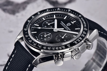 PAGANI DESIGN 2026 New CK2988 Moon Watches Retro Top Luxury Quartz Watch For Men Sapphire glass Speed Chronograph Wristwatch Men