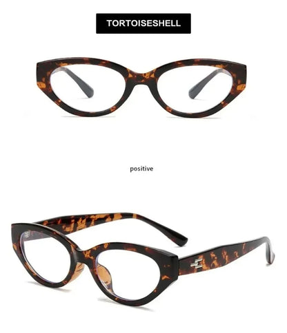 EYORA Vintage Cat Eye Reading Glasses Women Anti Blue Ray Myopia Eyewear Photochromic Progressive Prescription Optical Glasses