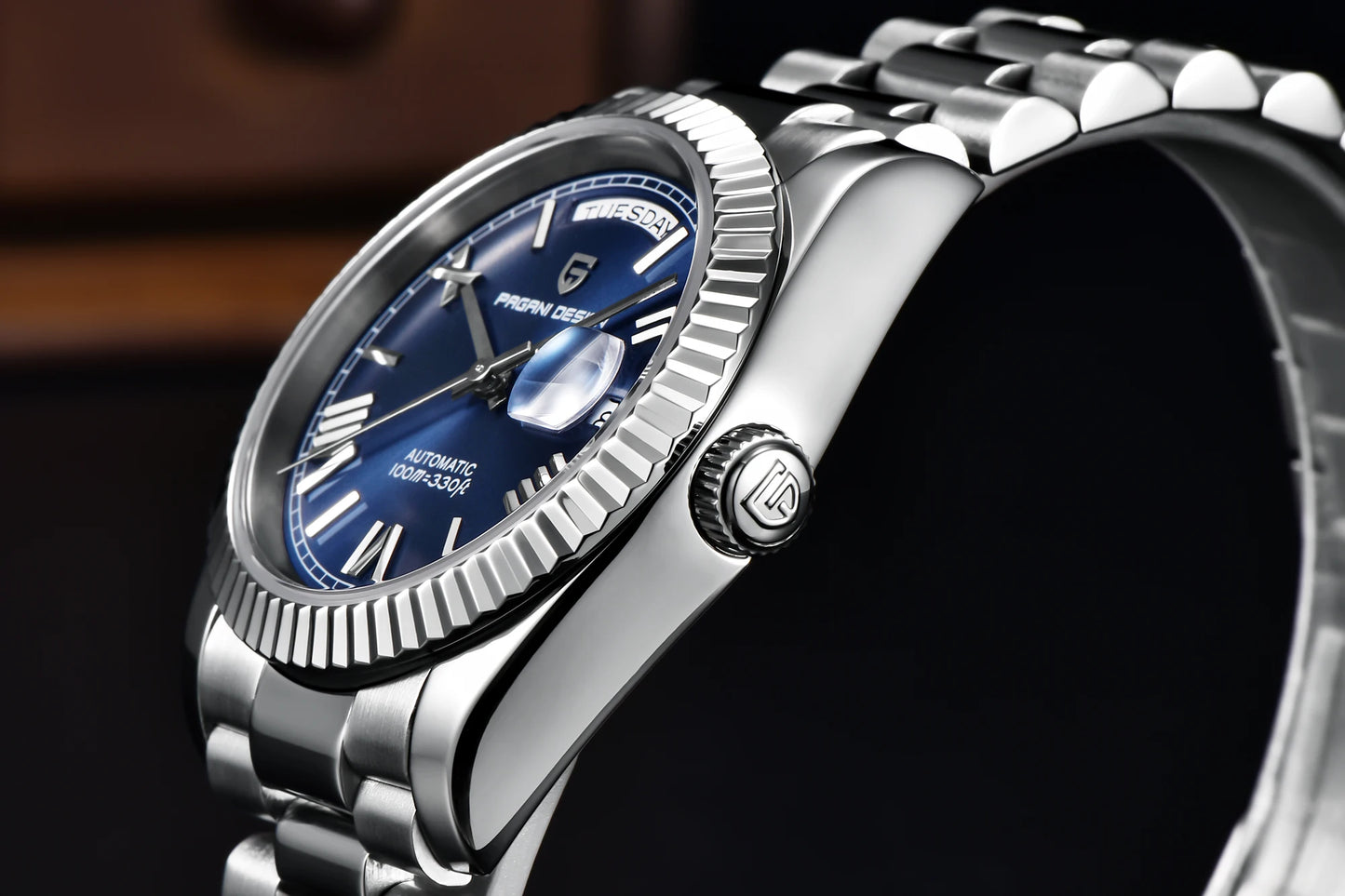 PAGANI DESIGN 2026 Neue DD36 Herrenuhr, Top-Marke, luxuriöse mechanische Automatikuhr für Herren, AR-Saphir-Armbanduhr für Herren, 10Bar ST16