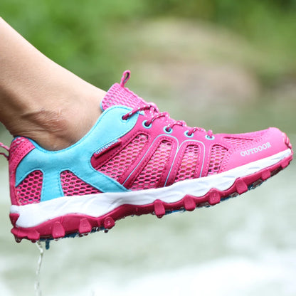 Primăvară-vară Bărbați Femei Adidași pentru activități în aer liber Pantofi de trekking și drumeții Pantofi sport pentru alergare pe traseu Tălpi groase Promoție Reducere