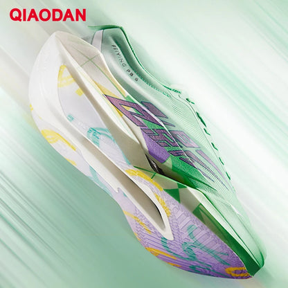 QIAODAN Feiying PB6.0 hardloopschoenen met koolstofplaat voor heren, professionele marathon-wedstrijdschoenen, lichtgewicht sportschoenen QDB023263299