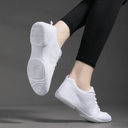 Marwoo Sneakers bianche da cheerleading per ragazze - Scarpe sportive leggere da allenamento, camminata e tennis per bambine e donne - 2316