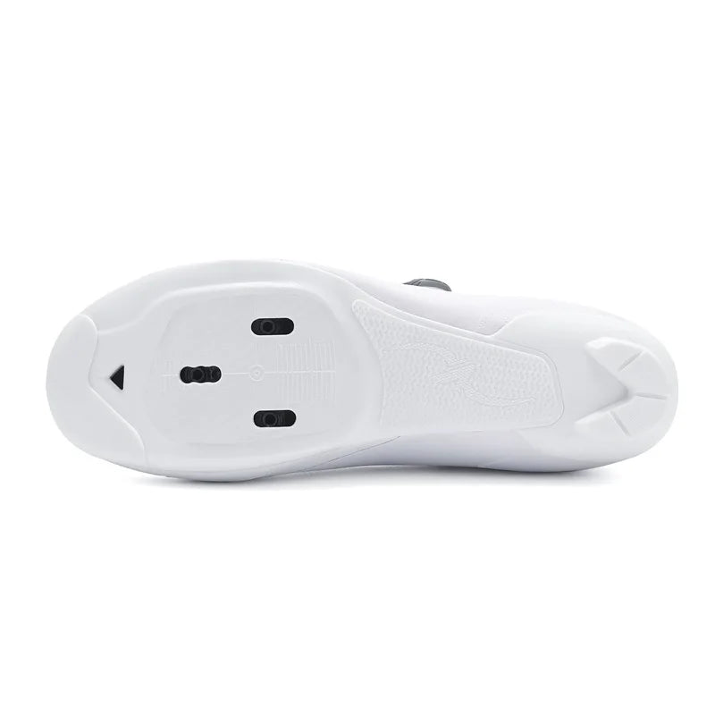 Zapatillas de ciclismo de velocidad para hombre, zapatillas de ciclismo de carretera, zapatillas con calas, zapatillas SPD, zapatillas de ciclismo para pedales planos, calzado de ciclismo para hombre, calzado para actividades al aire libre, color blanco