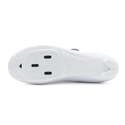 Zapatillas de ciclismo de velocidad para hombre, zapatillas de ciclismo de carretera, zapatillas con calas, zapatillas SPD, zapatillas de ciclismo para pedales planos, calzado de ciclismo para hombre, calzado para actividades al aire libre, color blanco