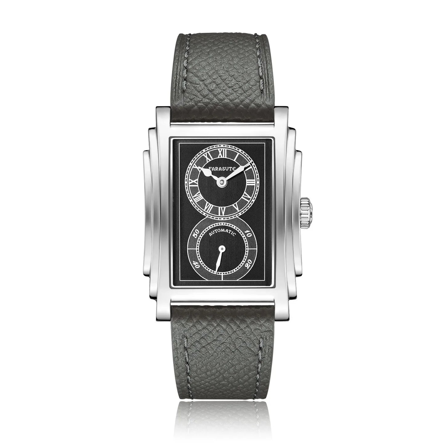 FARASUTE Luxury Fully Automatic Mechanical Men's Watch Seagull Sports Sapphire Stainless Steel Doctor Wristwatch reloj hombre 