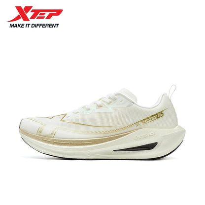 Xtep One Piece Modeling 5.0 Impact-Resistant Men's Lightweight Quick-Drying Marathon Running Sneakers 874219110036