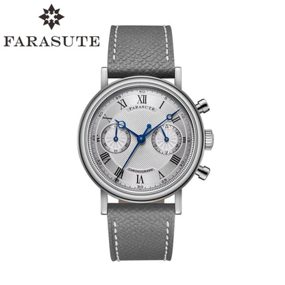 FARASUTE 2025 New Retro Men's Watches Quartz Watch For Men Speed Sports Chronograph AR Coating Sapphire VK64 Clock Reloj Hombre
