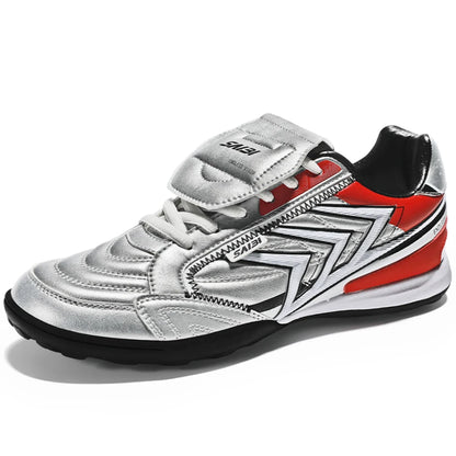 Chaussures de football TF pour terrain synthétique, semelle anti-usure, crampons de football, coupe confortable pour adultes, entraînements et matchs de football