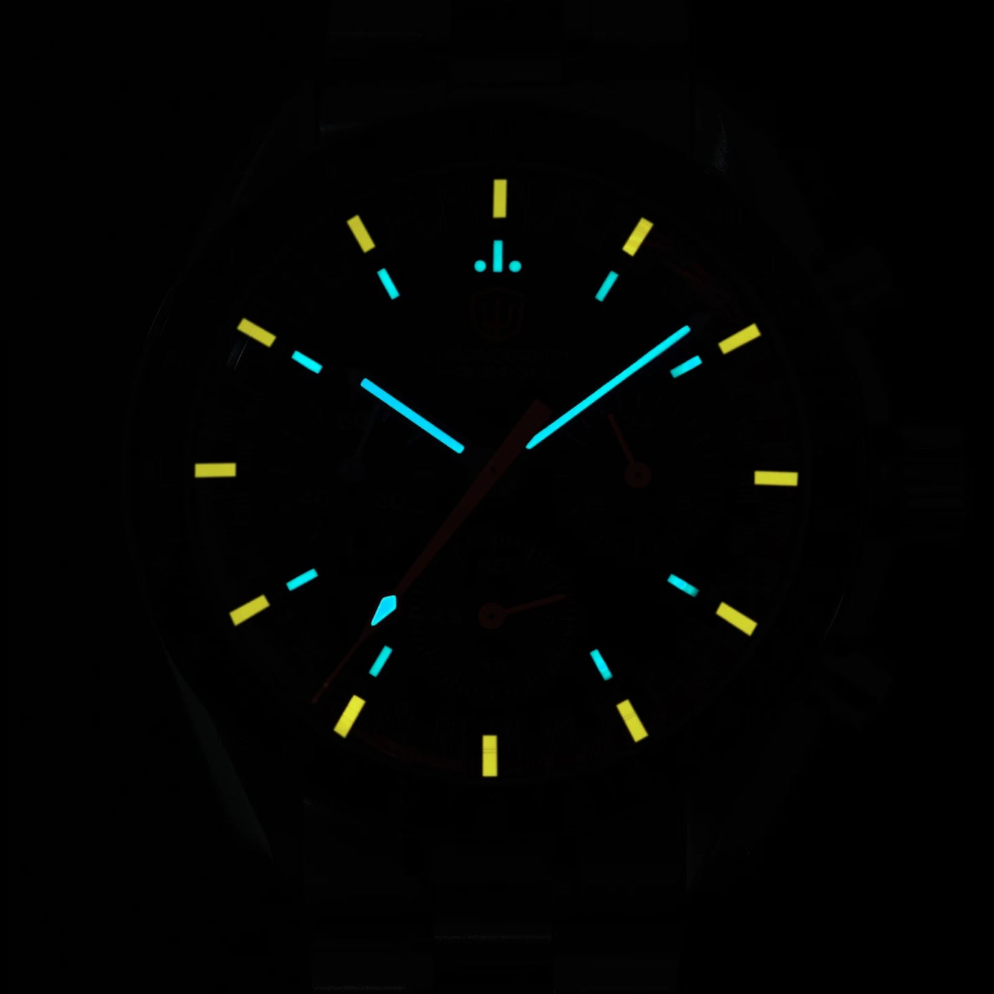 Watchdives New Wd1863 Quartz Men's Watch VK63 Chronograph Bubble Sapphire Waterproof 39Mm Steel Top Brand Luxury Business Watch