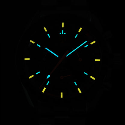 Watchdives New Wd1863 Quartz Men's Watch VK63 Chronograph Bubble Sapphire Waterproof 39Mm Steel Top Brand Luxury Business Watch